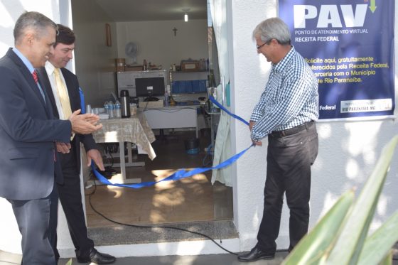 Sala do PAV da Receita Federal é inaugurada em Rio Paranaíba