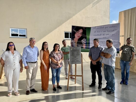 Centro Esportivo Maria Cecília Mendes da Silva é inaugurado na Escola Municipal Padre Goulart
