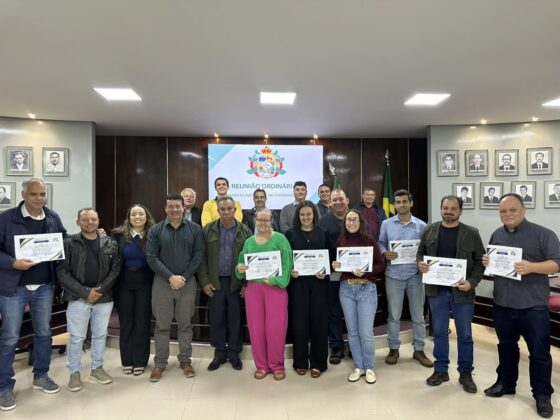 Secretários Municipais são homenageados com Moções de Aplausos pela Câmara de Rio Paranaíba